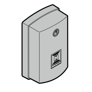 Boîtier pour déverrouillage sécurisé Hormann Référence 637083
