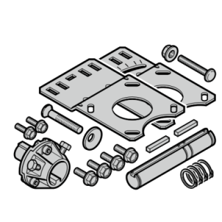 Arbre plein Diamètre 35 mm avec rainure de 10 mm Hormann Réference 637225
