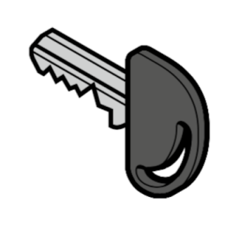 Clé de remplacement Hormann Réference 638496