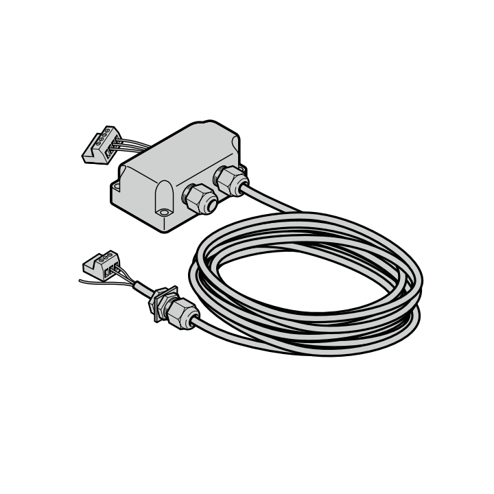 Câble de connexion moteur 3 x 1,5 mm lg 7000mm Hormann Référence 638051