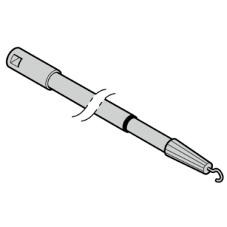 Tige de déverrouillage ITO 400, tige télescopique Horman Référence 438919