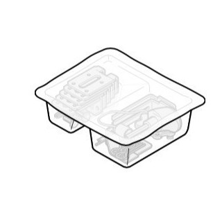 Boite de montage de porte Berry N80 et S95 Hormann Référence 13986