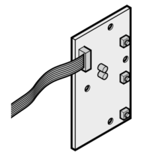 Platine de clavier A435 et B 435 Hormann Réference 637601