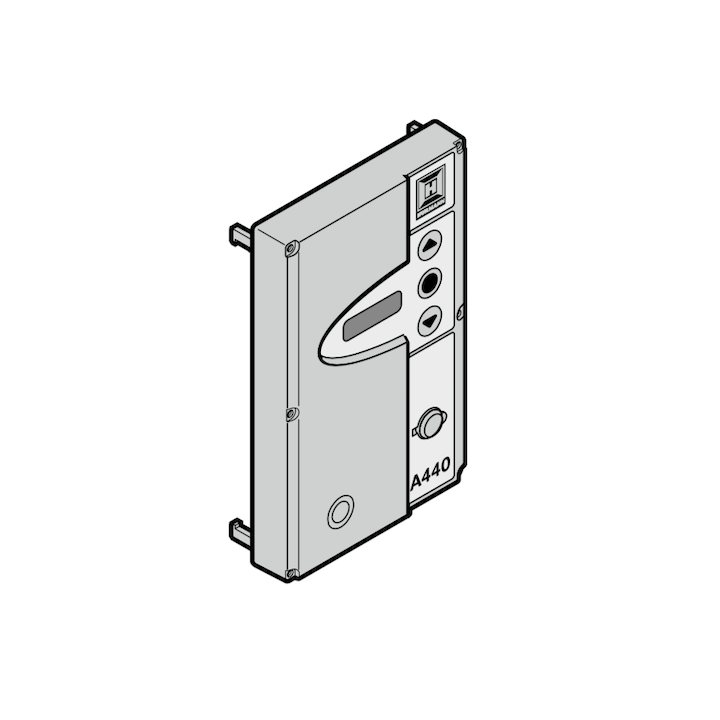 Façade de boîtier B440 boutons, platine de clavier Hormann Réference 637991