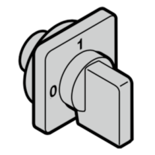 Bouton de sectionneur multipolaire Hormann Réference 635256