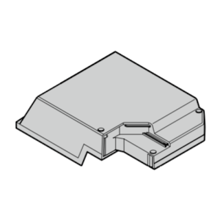 Capot de motorisation pour WA 300 S4 Hormann Référence 636810