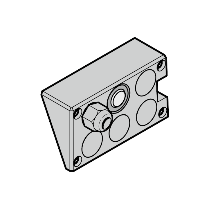 Couvercle pour raccord câble WA 300 S4 Hormann Référence 636939