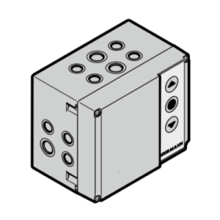 Unité de commande 300 U avec sectionneur Hormann Référence 637786