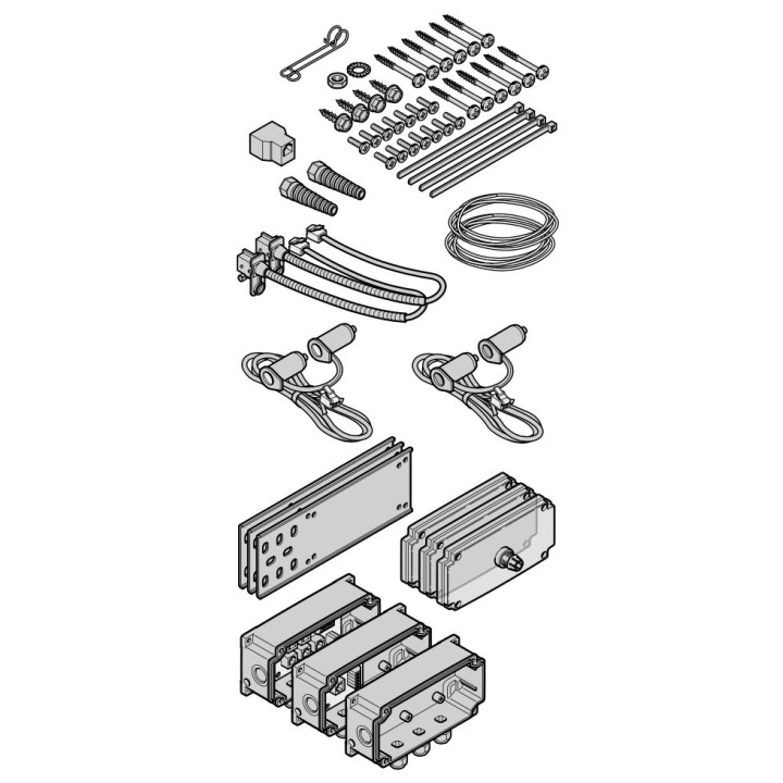 Unité de connexions pour sécurité de contact double SKS sur porte DPU, WA 400 HORMANN Référence 637144