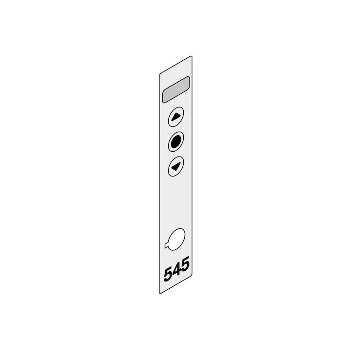 Clavier à effleurement frontal 545 Hormann Référence 4514326