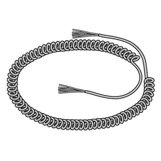 Câble spiralé à 5 fils Hormann Référence 4514023