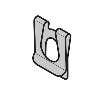 Clip de blocage SL 14mm Hormann Référence 3007693