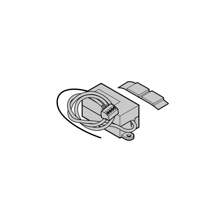 Récepteur HE 2 Canaux hors-standard 7000mm Hormann Référence 437667