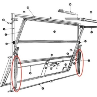 RESSORT N°0 Novoferm Référence 80026001