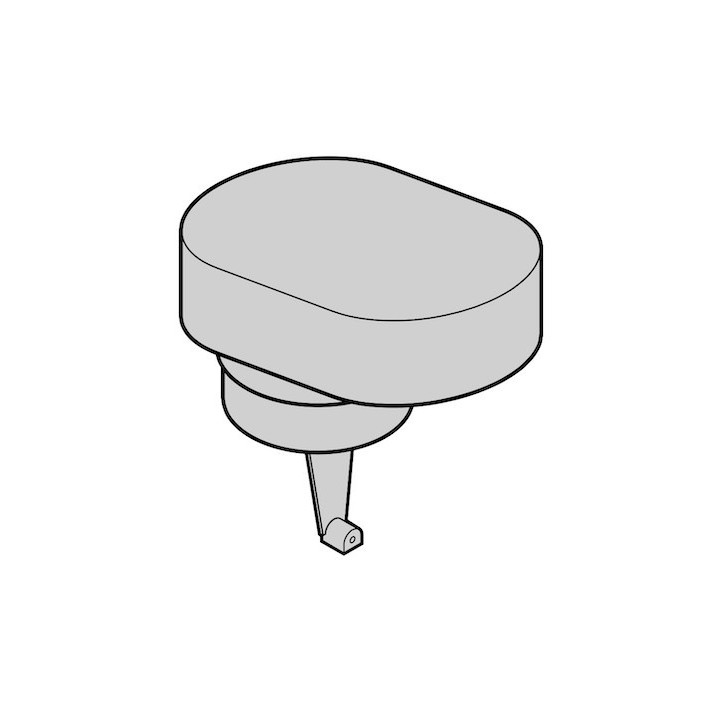 Couvercle pour potelets STS1, STS2 Hormann Référence 437996
