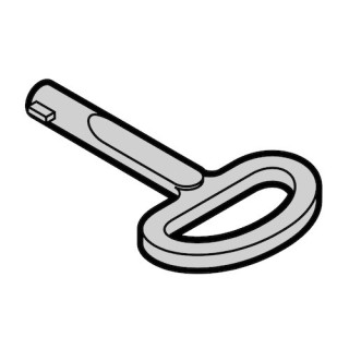 Clé de remplacement, queue de pic Hormann référence 639217