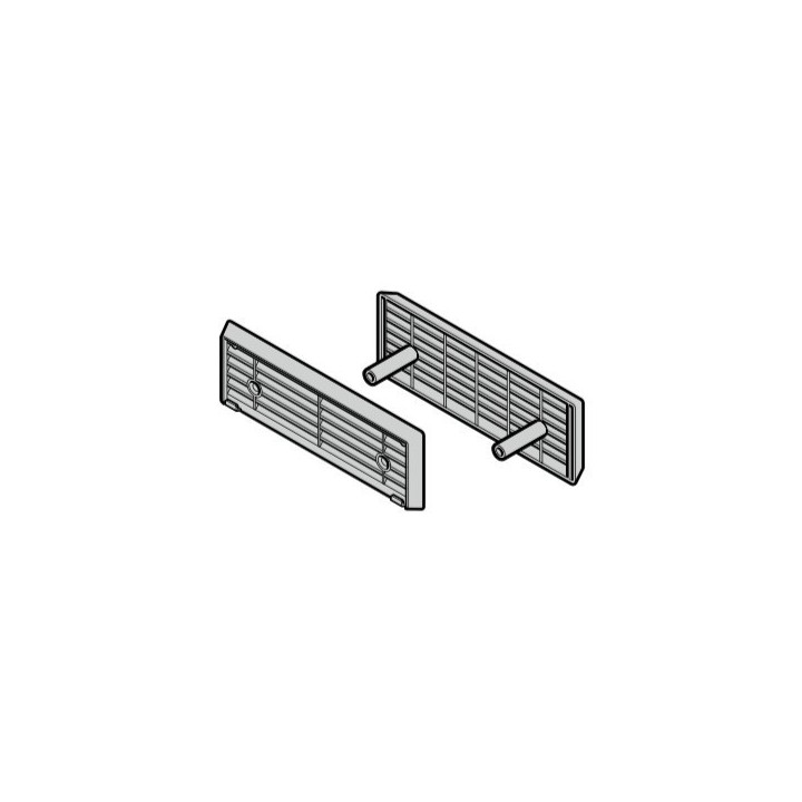 Grille d'aération pour porte sectionnelle 42mm Hormann Référence 3041072