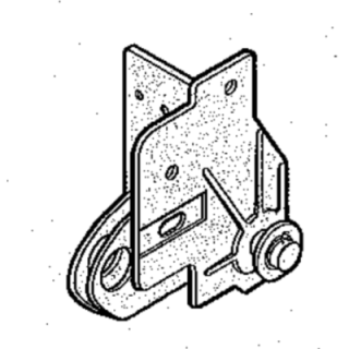 Support bas Gauche Ferrure N SPU20 Hormann Référence 3027708