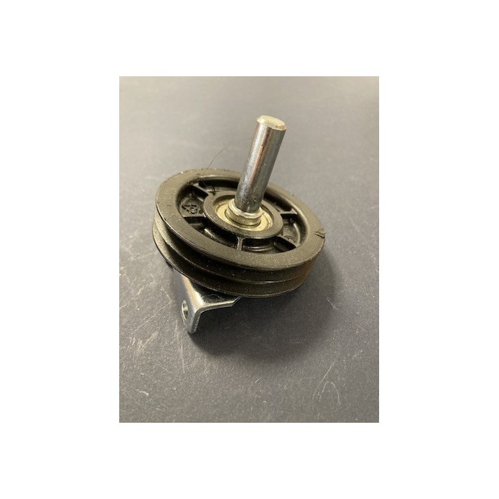 Equerre renvoi câble avec poulie Ferrure Z et BZ Hormann Référence 4015269