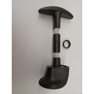 Garniture de poignée Noire LPU20 Hormann Référence 3024970