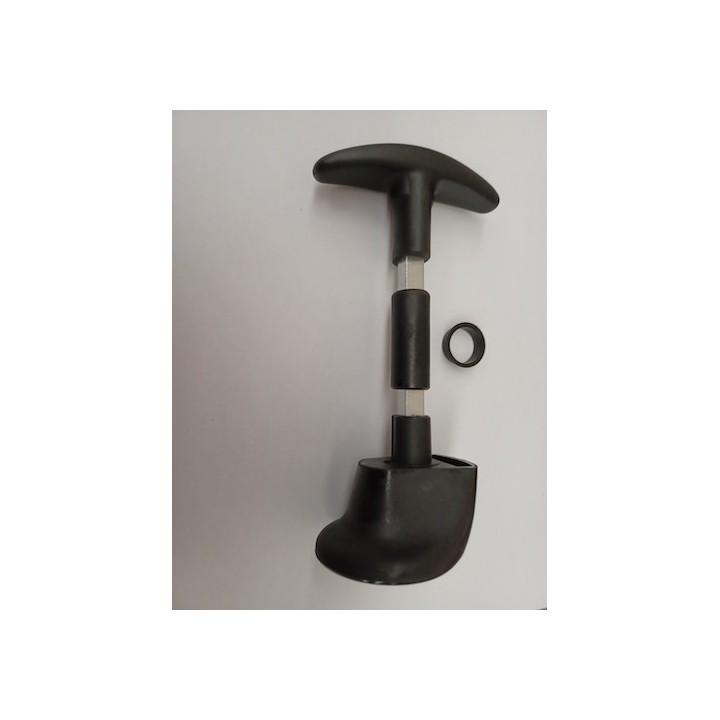 Garniture de poignée Noire LPU20 Hormann Référence 3024970