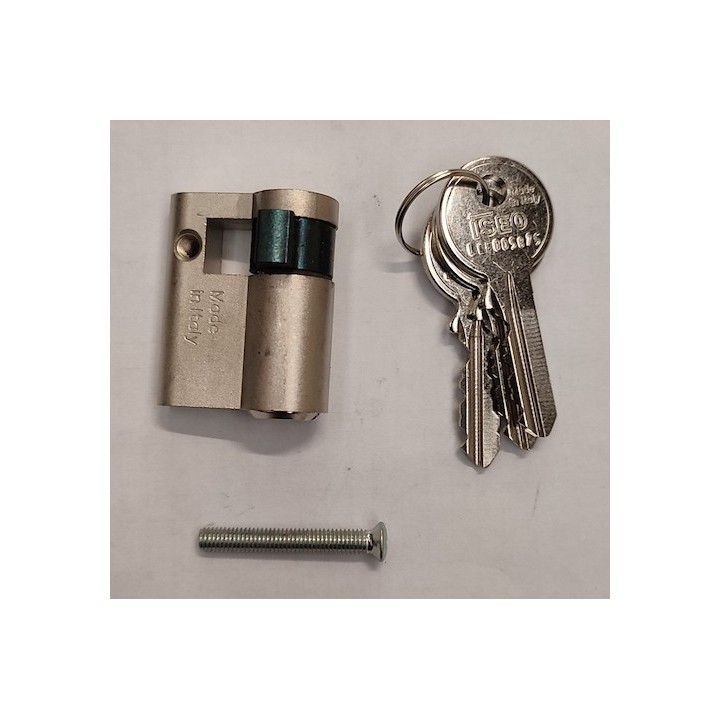 Demi-cylindre, 30 + 10 mm à fermeture différente porte sectionnelle Hormann Référence 3091449