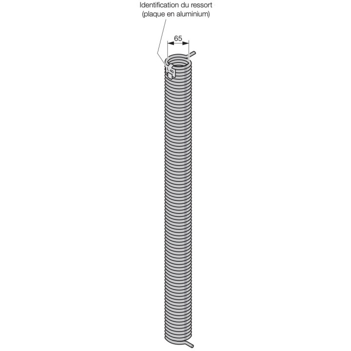 R41 Ressort de torsion porte Hormann Référence 3020339