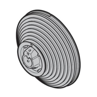 Tambour d'enroulement droite conique taille 7 pour ferrures V, VU sans poulie à rebord Hormann Référence 3007995