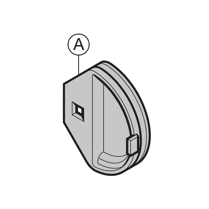 Poulie de renvoi de câble pour plaque de base Hormann Référence 3042500