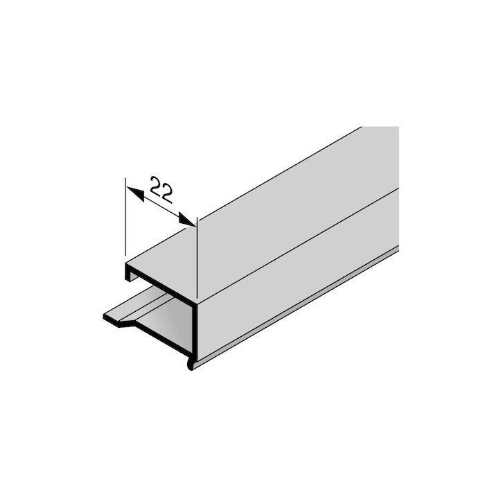Parclose en aluminium NF 5 Hormann Référence 3045674