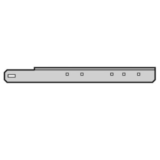 Console types de ferrure 585mm N, H gauche Hormann Référence 3095322