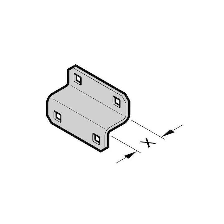 Equerre de soutien pour console x33mm Hormann Référence 3081991