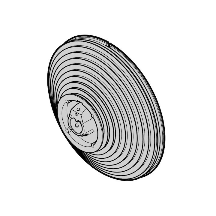 Tambour d'enroulement t9, gauche Hormann Référence 3086197