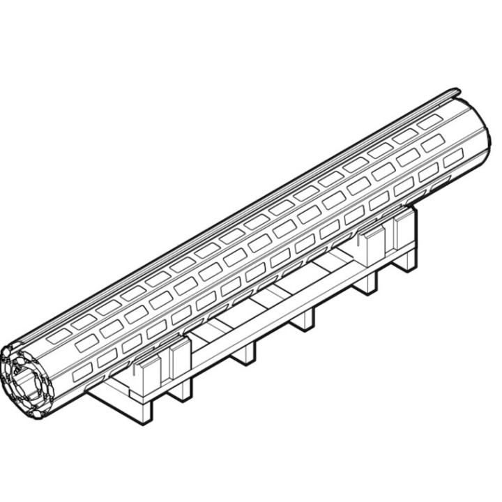 Tablier Grille HG 75 SB Hormann Référence 9800892