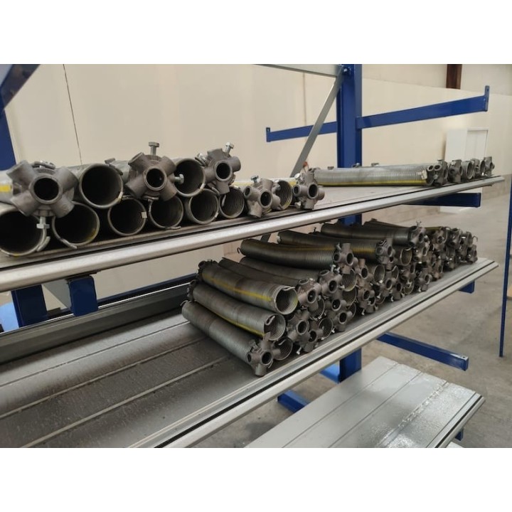 R210 Ressort de torsion avec tube synthétique et cône de réglage de tension Hormann Référence 3074303