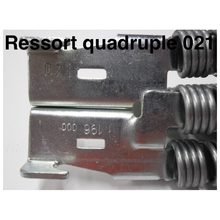 021 - 421 ressort quadruple porte N80/S95 Hormann Référence 1195021 - 874337
