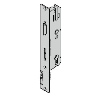 Serrure principale de verrouillage multipoints pour portillon incorporé fonction E Hormann Référence 3091516