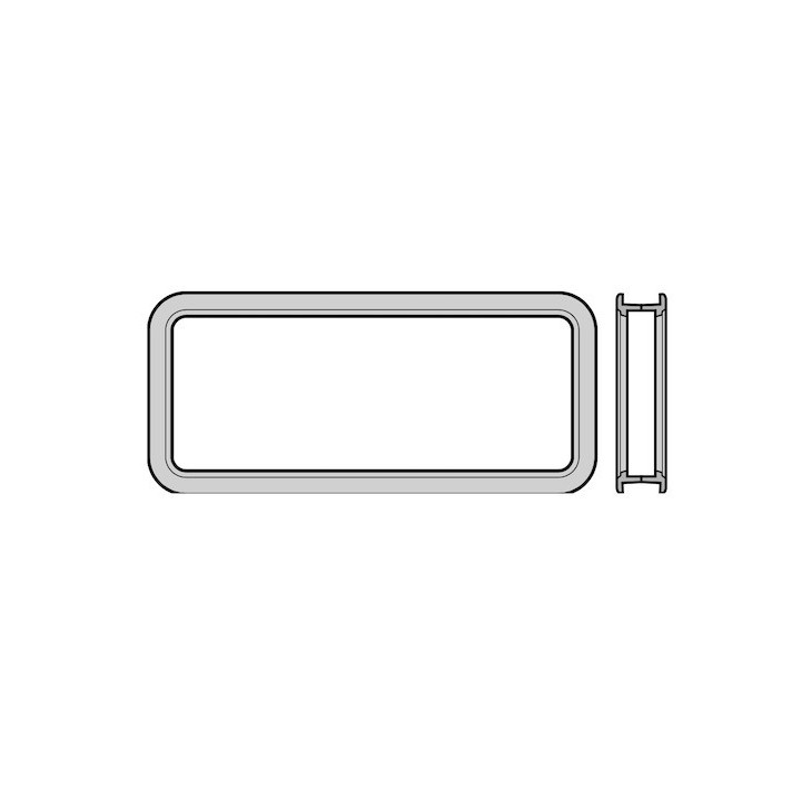 Cadre moulé sous pression pour hublot type A Hormann Référence 3098350