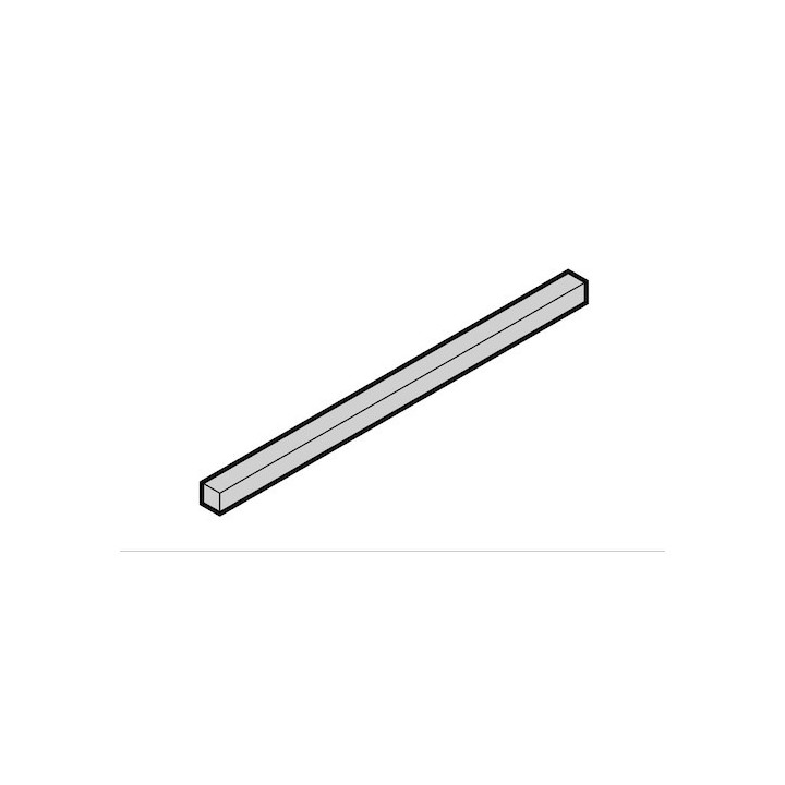 Carré pour garniture à bouton fixe et béquillage L100 Hormann Référence 3053778