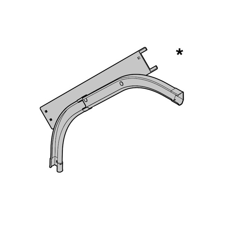 Arcs de contour droit avec console Hormann Référence 3097680