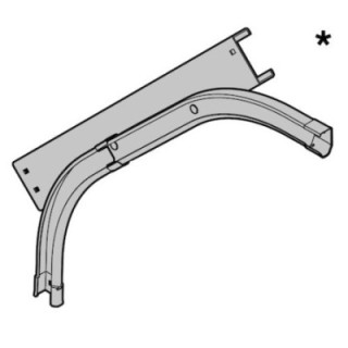 Arcs de contour gauche avec console Hormann Référence 3097681