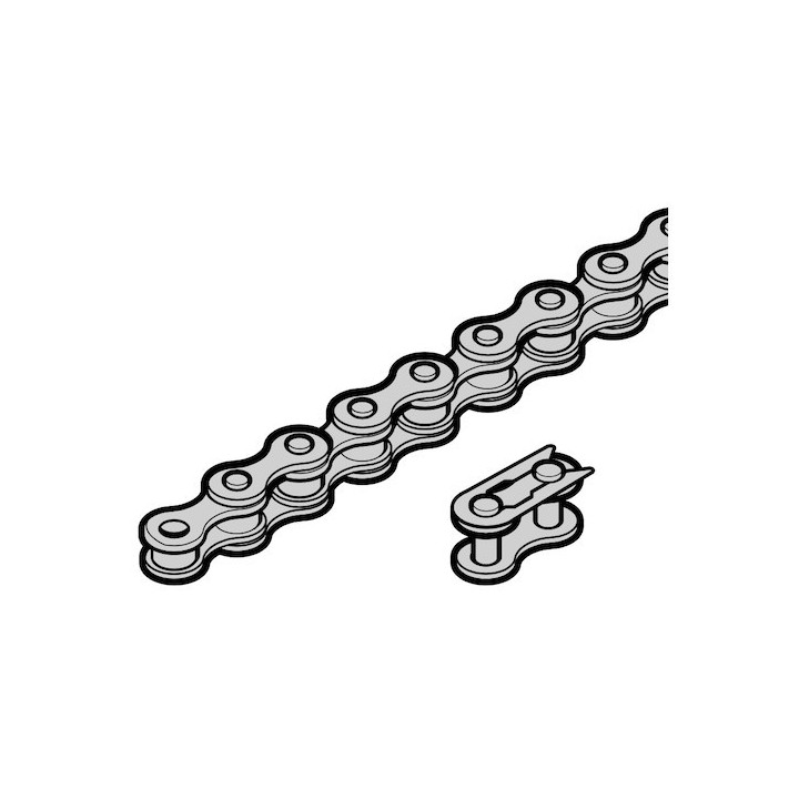Chaîne avec maillon de raccord L1295mm Hormann Référence 3085664