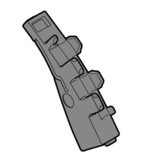 Guidage de câble gauche, ferrure L section de porte inférieure, supérieure à 500mm Hormann Référence 3096963