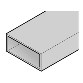Tube 140 x 60 x 4mm, galvanisé Hormann Référence 3091650
