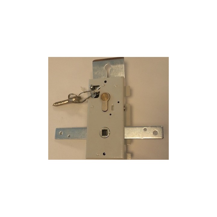 Serrure avec cylindre pour N80, S95 et G97 Hormann Référence 872120