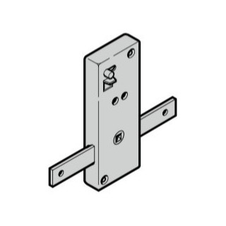 Serrure ASSA, TS 42 mm porte de garage sectionnelle Hormann Référence 3039951