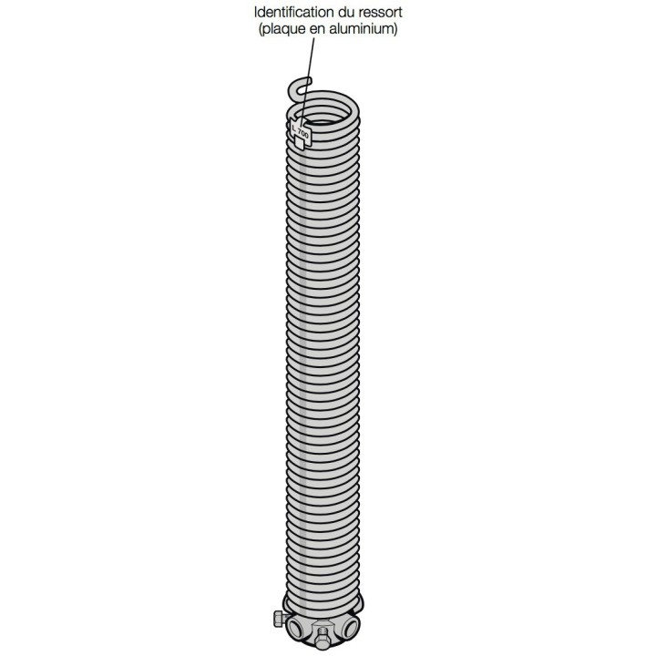 R709 - R28 Ressort de torsion porte Hormann Référence 3053613