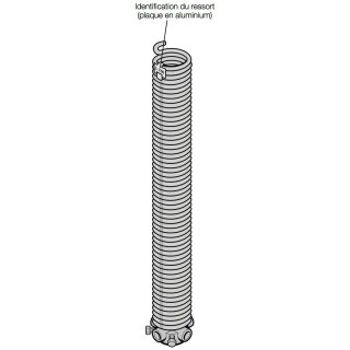 L18 Ressort de torsion porte Hormann Référence 3088525