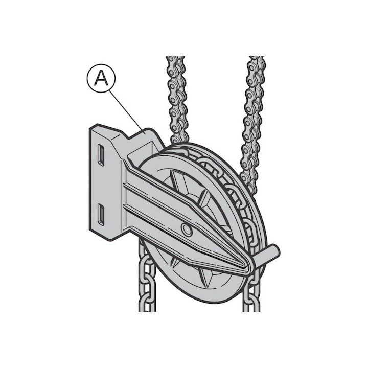Boitier de treuil à chaine Hormann Référence 3023117