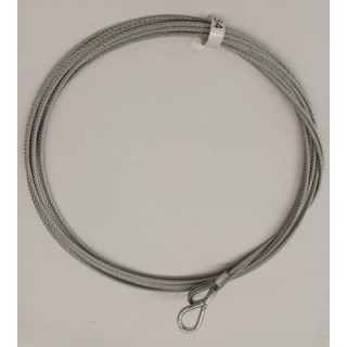 Câbles de traction diam 3mm avec cosse 5070mm, ferrure H Hormann Référence 3064385